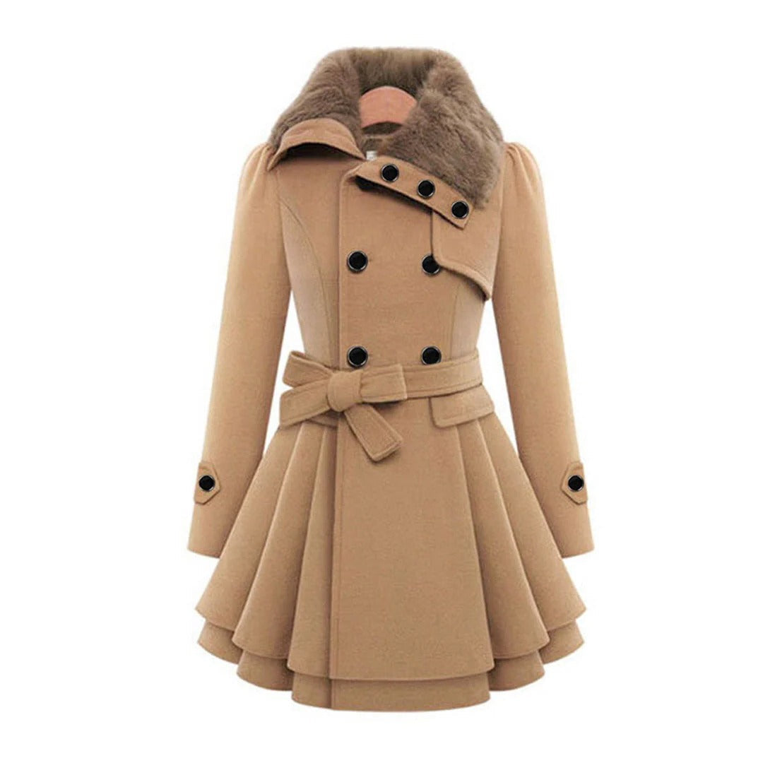 Long Winter Coat For Women With Warm Insulated Lining And Hood