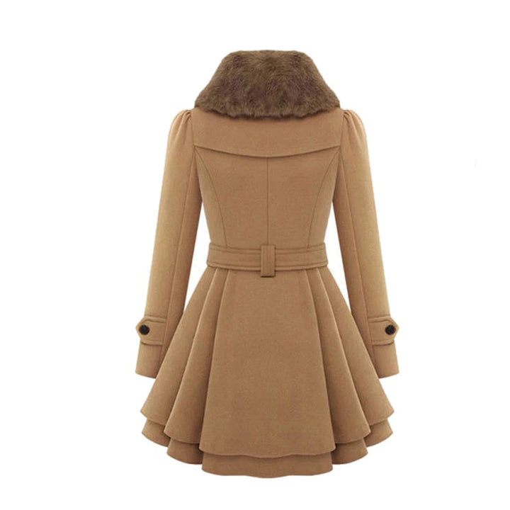 Long Winter Coat For Women With Warm Insulated Lining And Hood
