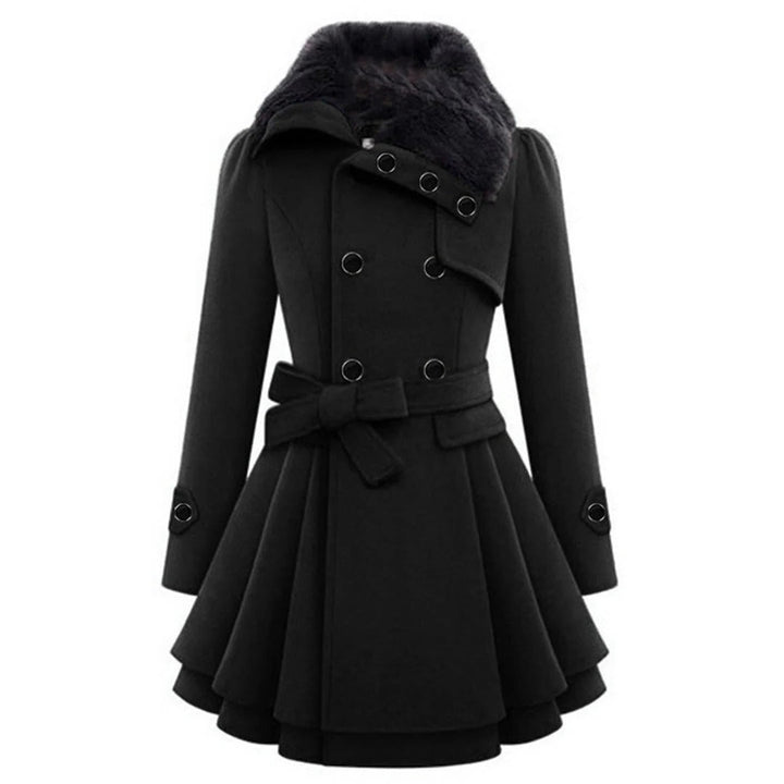 Long Winter Coat For Women With Warm Insulated Lining And Hood