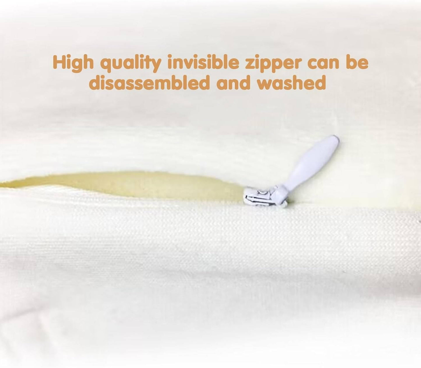 Infant Sleep Wedge with Dual Cushions and Adjustable Width, Machine Washable