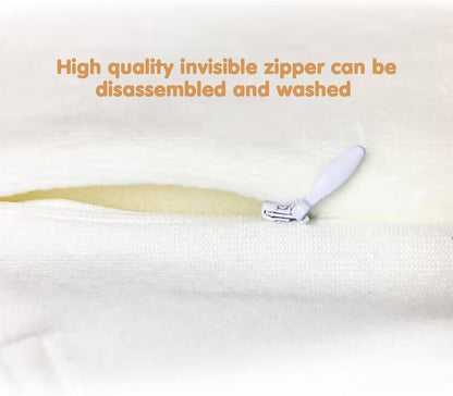 Infant Sleep Wedge with Dual Cushions and Adjustable Width, Machine Washable