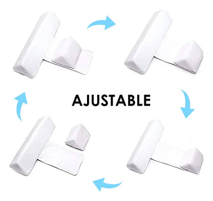 Infant Sleep Wedge with Dual Cushions and Adjustable Width, Machine Washable