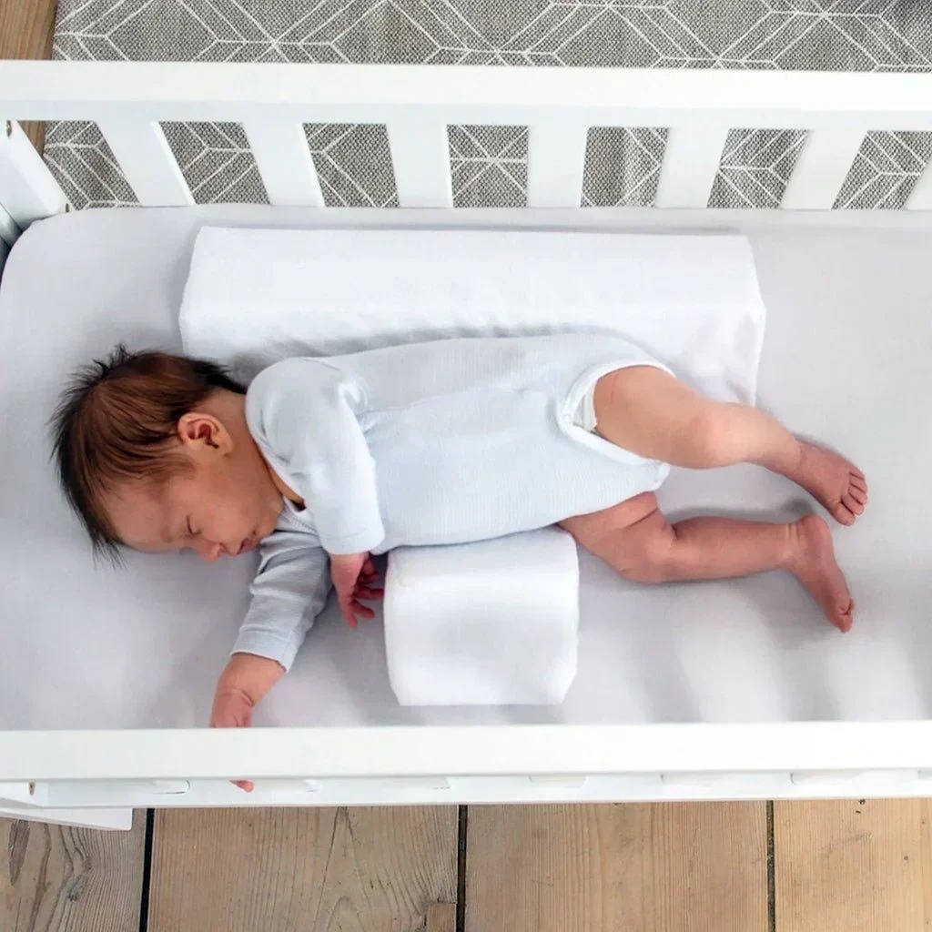 Infant Sleep Wedge with Dual Cushions and Adjustable Width, Machine Washable