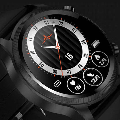 Health Tracking Smartwatch with Optical Sensors and AMOLED Touchscreen