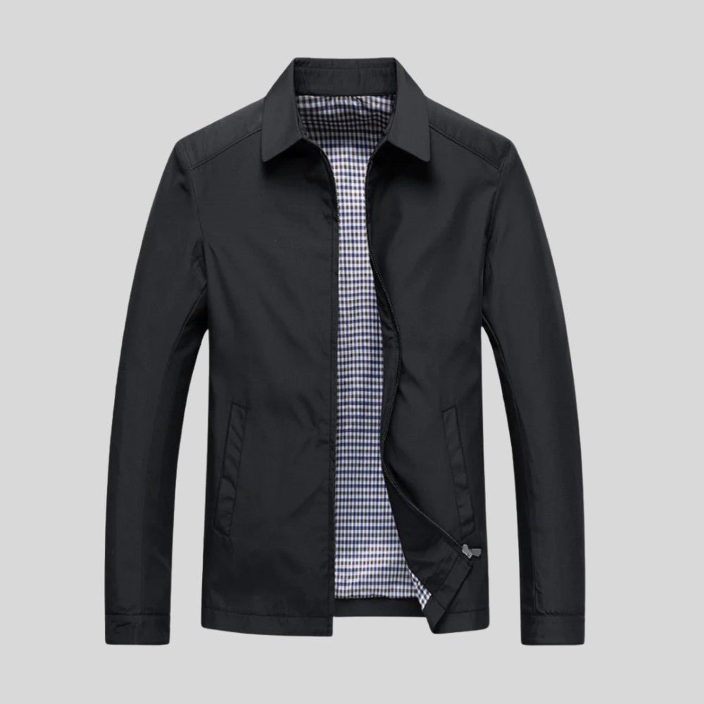 Jacket Lightweight Cotton Blend Breathable Everyday Casual Zip Front
