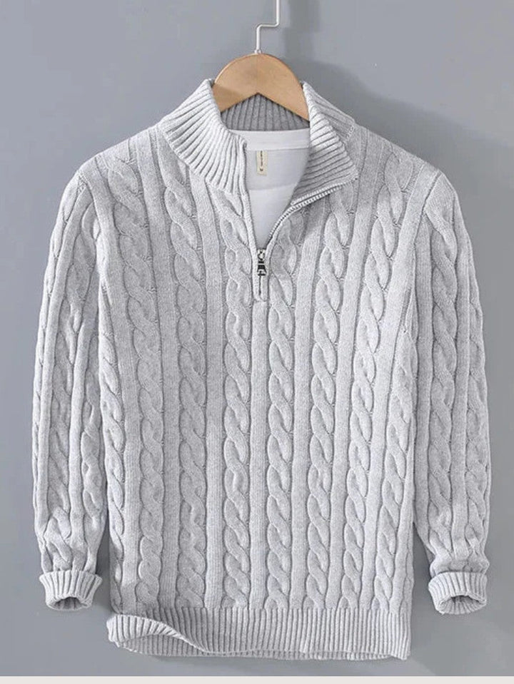 Wool Knit Sweater Men&