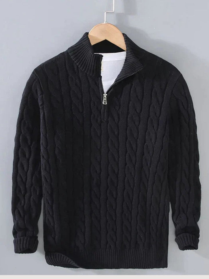 Wool Knit Sweater Men&