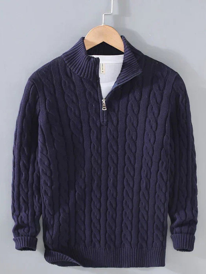 Wool Knit Sweater Men&