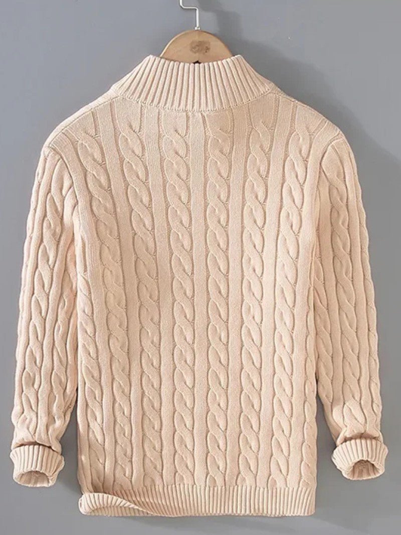 Wool Knit Sweater Men&