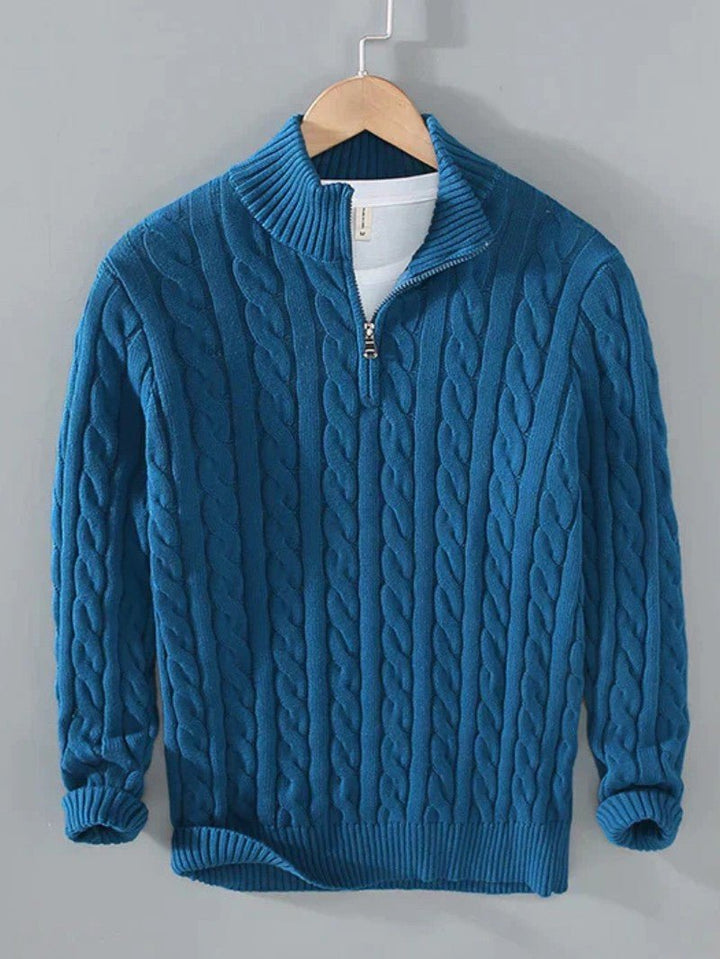 Wool Knit Sweater Men&