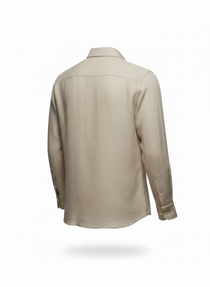 Minimalist Linen Shirt for Men