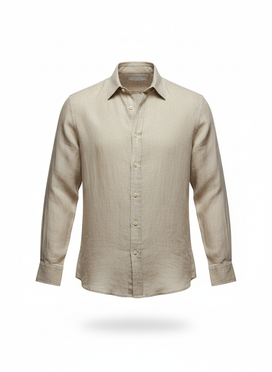 Minimalist Linen Shirt for Men