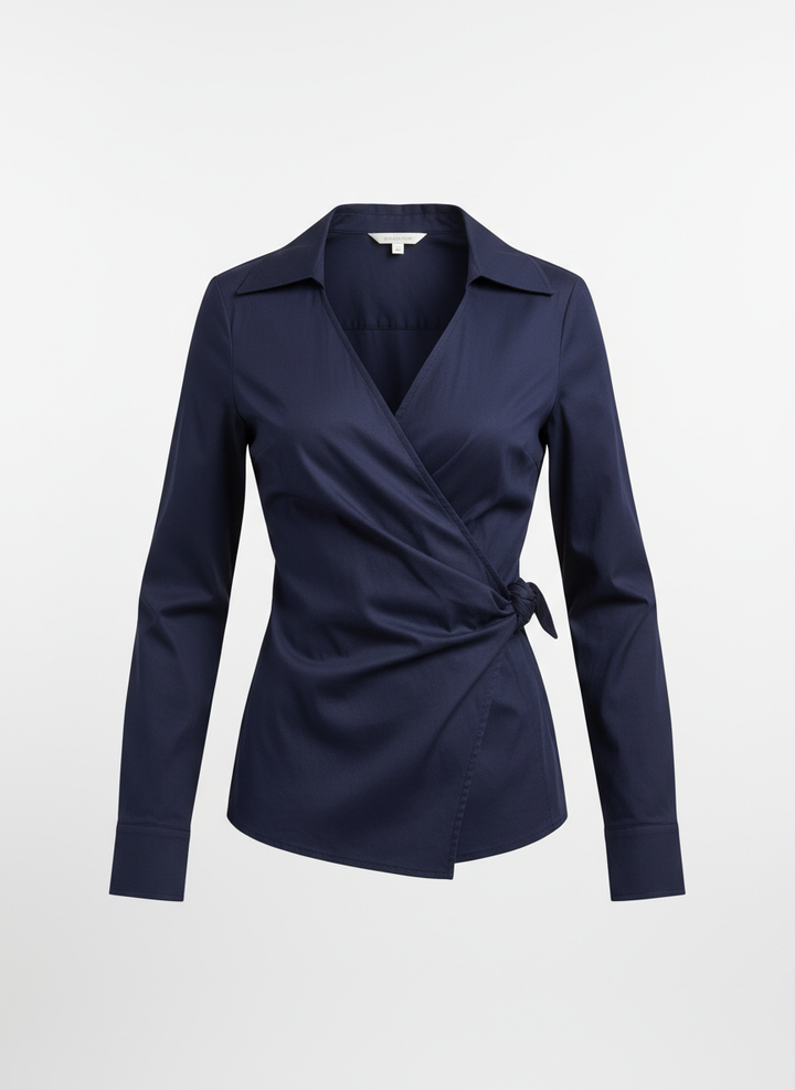Modern Wrap Shirt for Women
