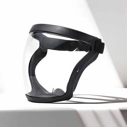Shielding Face Visor with Anti-Fog Coating and Detachable Filter