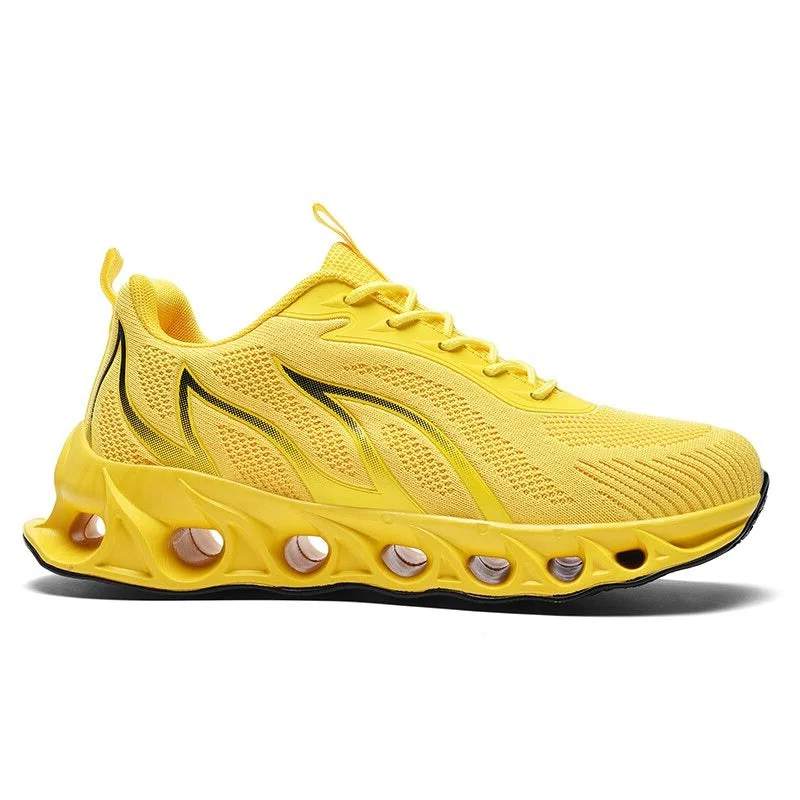 Arch Support Running Shoes with Corrective Design and Wide Toe Box, Water-Resistant