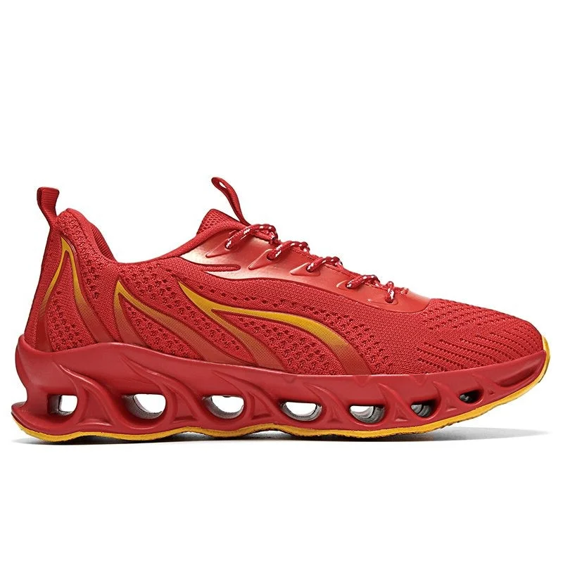 Arch Support Running Shoes with Corrective Design and Wide Toe Box, Water-Resistant