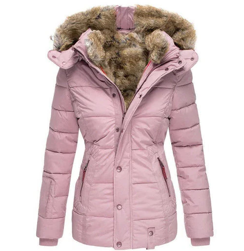 Winter Coat With Insulated Lining, Waterproof Shell And Attached Hood