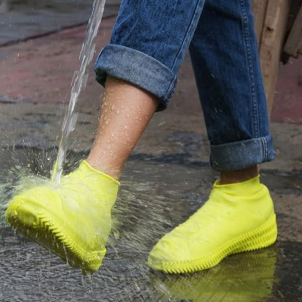 Silicone Shoe Covers with Non-Slip Grip Sole, Foldable
