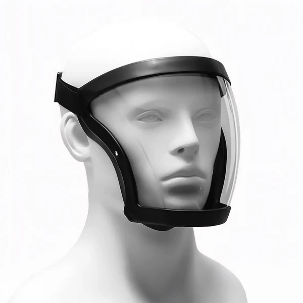 Shielding Face Visor with Anti-Fog Coating and Detachable Filter