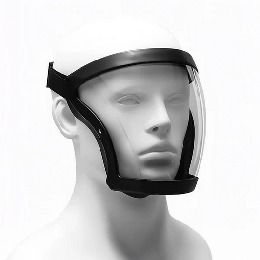 Shielding Face Visor with Anti-Fog Coating and Detachable Filter
