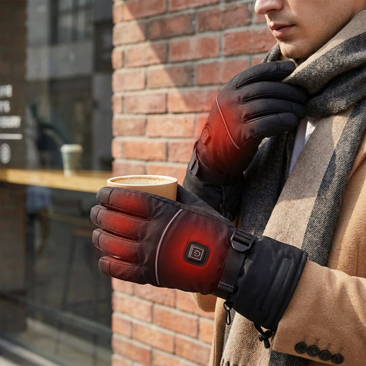 Heated Gloves Rechargeable Durable For Cold-Weather Outdoor Activities
