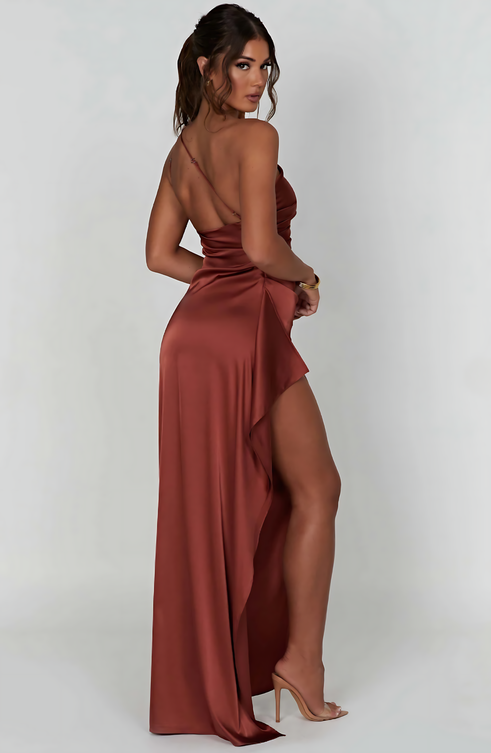 ELIZA MAXI DRESS - COPPER