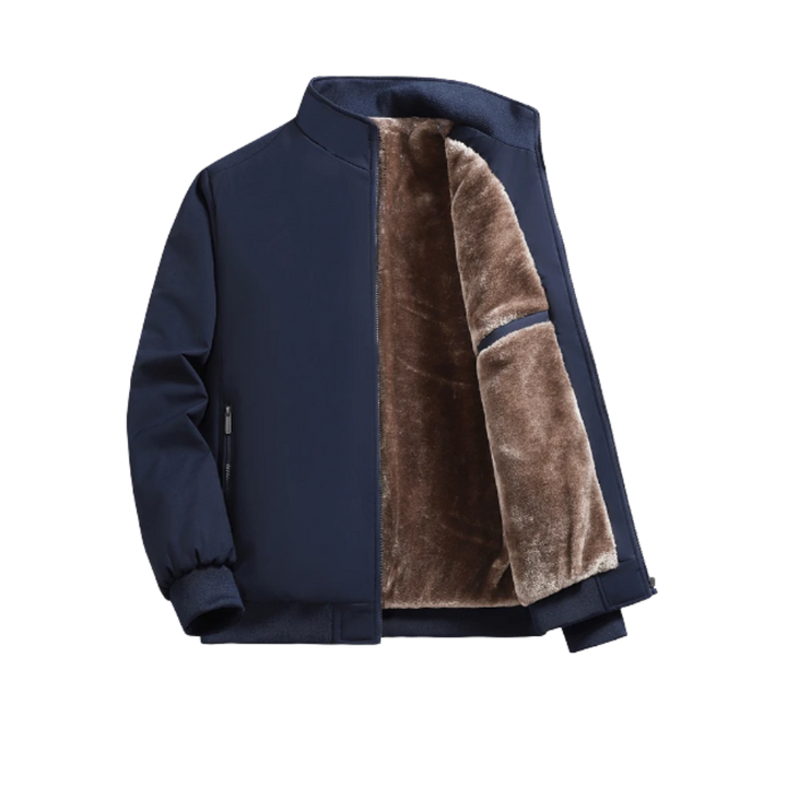 Thermal Jacket Plus Size Warm Fleece Lined Cold Weather Coat