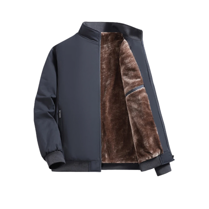 Thermal Jacket Plus Size Warm Fleece Lined Cold Weather Coat