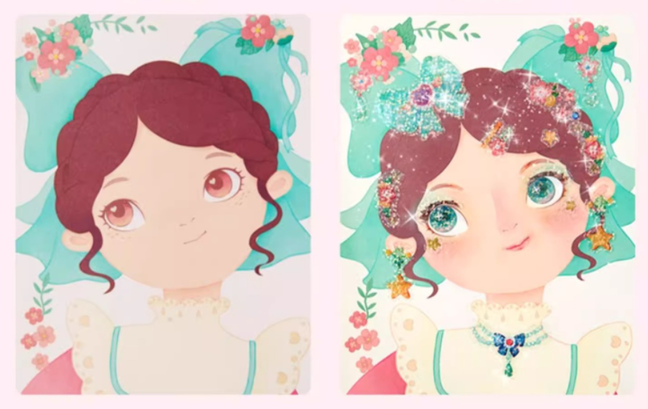 Princess 3-in-1 Dress Up And Makeup Game Set