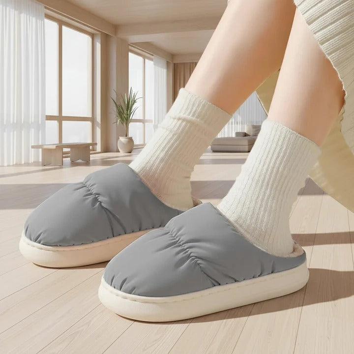 Heated Slippers with USB Power and Temperature Control, One Size Fits Most