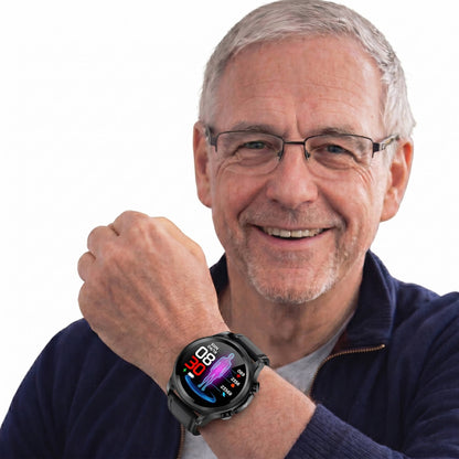 Health Tracking Smartwatch with Optical Sensors and AMOLED Touchscreen