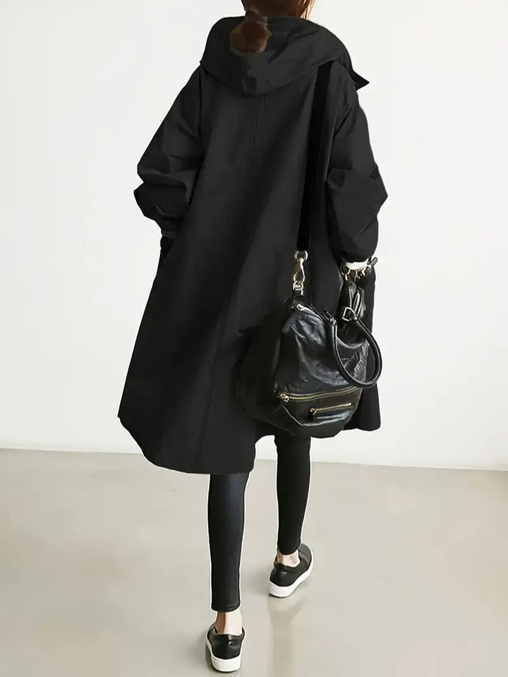 Long Hooded Coat For Women Insulated Water Resistant Winter Jacket