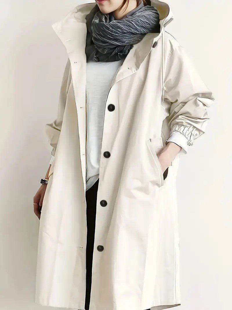 Long Hooded Coat For Women Insulated Water Resistant Winter Jacket