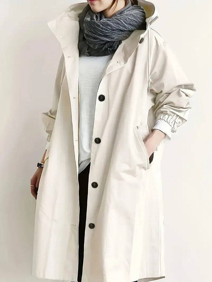 Long Hooded Coat For Women Insulated Water Resistant Winter Jacket