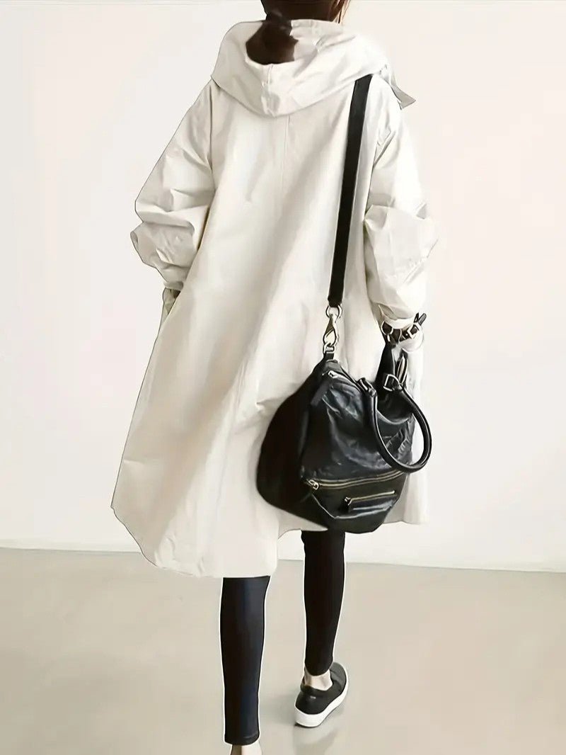 Long Hooded Coat For Women Insulated Water Resistant Winter Jacket