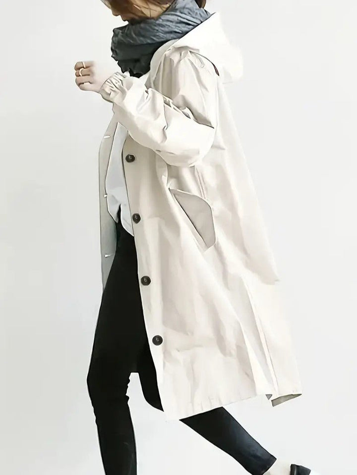 Long Hooded Coat For Women Insulated Water Resistant Winter Jacket