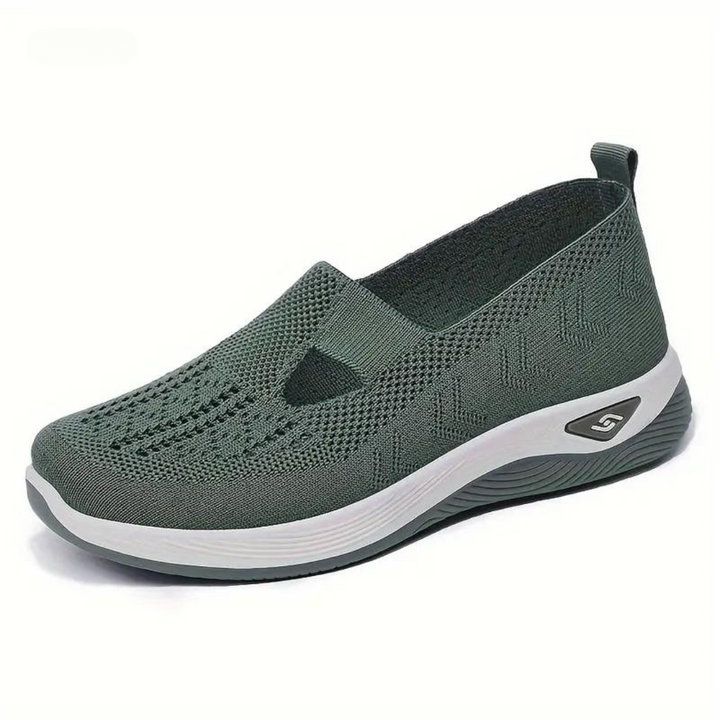 Slip-On Shoes For Women With Built-In Arch Support And Cushioning