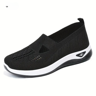 Slip-On Shoes For Women With Built-In Arch Support And Cushioning
