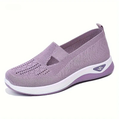 Slip-On Shoes For Women With Built-In Arch Support And Cushioning
