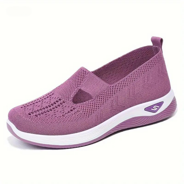 Slip-On Shoes For Women With Built-In Arch Support And Cushioning