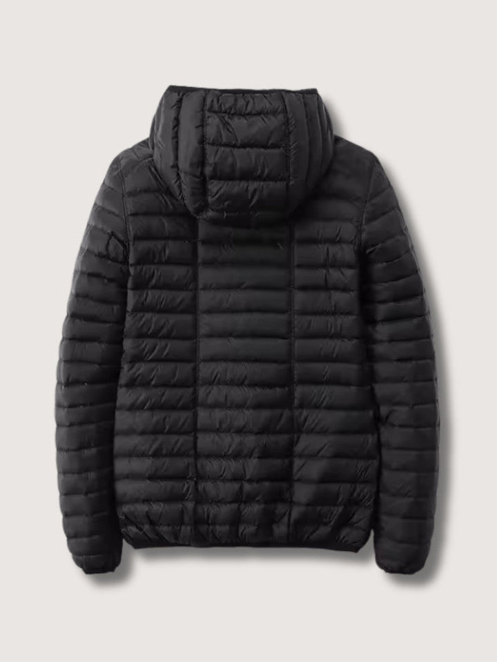 Reversible Hooded Jacket For Women Lightweight Transitional Weather Coat