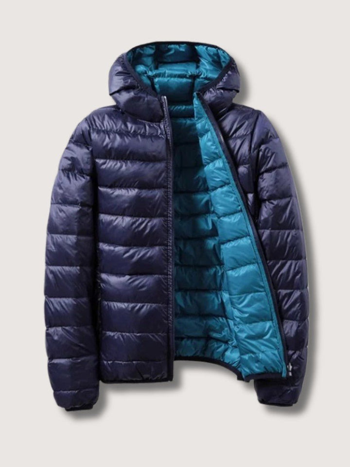 Reversible Hooded Jacket For Women Lightweight Transitional Weather Coat