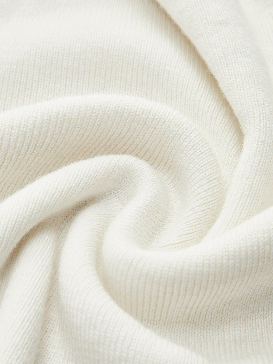 Cold Shoulder Pullover Sweater with Pleated Front and Stretch Knit Blend